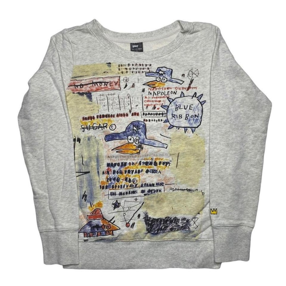 Jean Michel Basquiat x UNIQLO‎ SPRZ NY sweater crewneck